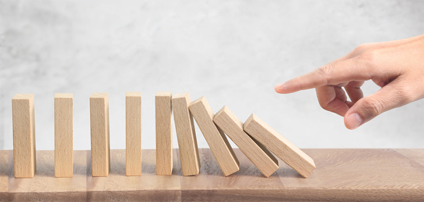 Domino effect