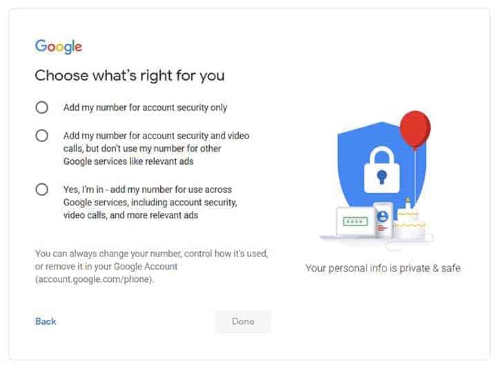 How to set up a Gmail account correctly