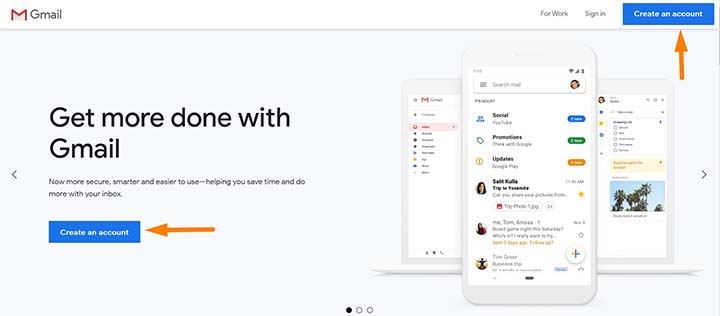 How to create a Gmail account and make it secure