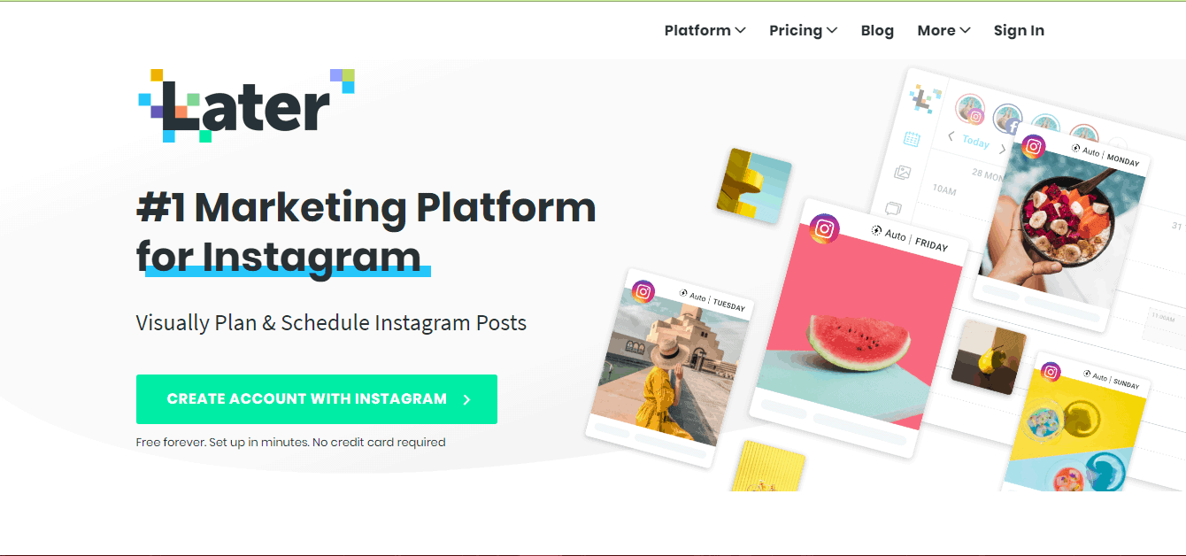 LaterApp Home Page