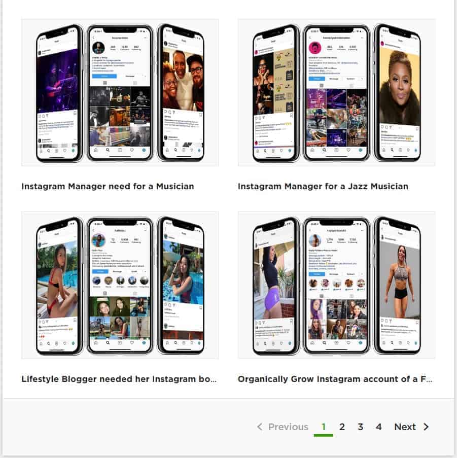 Upwork freelancer profile